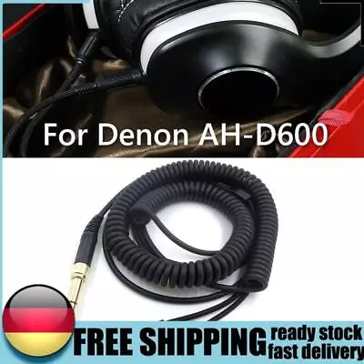 Kaufen Wired Headset Spring Audio Cable For Denon AH-D7100/D9200 HiFi Cord Accessories  • 15.04€