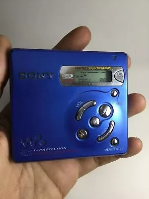 Kaufen Sony MD Walkman MiniDisk Player (MZ-R501, Blau) • 62.33€