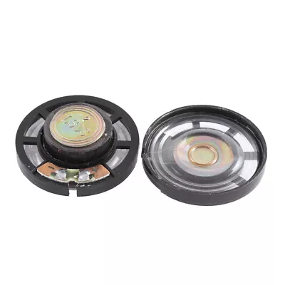 Kaufen 2pcs 0,25W 8 Ohm  Sprechanlage 29mm Dmr External Magnet Lautsprecher • 9.79€
