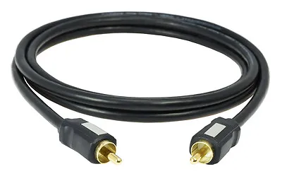 Kaufen 2,5m Premium Koaxial Digital Audio Kabel | Subwoofer Kabel #AK • 6.39€