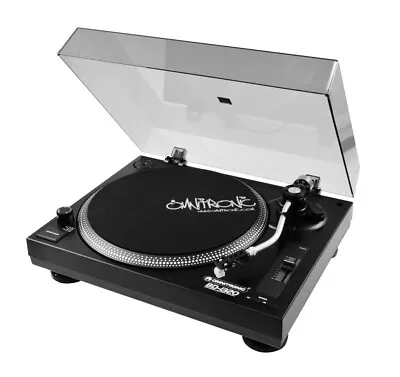 Kaufen B-WARE Omnitronic BD-1320 DJ-Plattenspieler Turntable Mit Riemenantrieb Schwarz • 164€