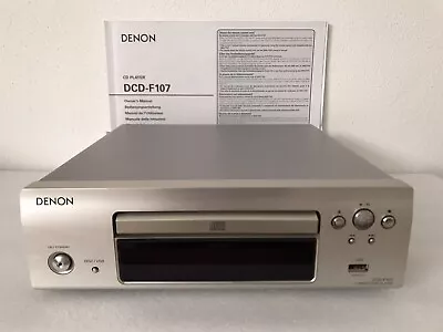 Kaufen Denon DCD F107 CD Player Mit Bedienungsanleitung • 79€