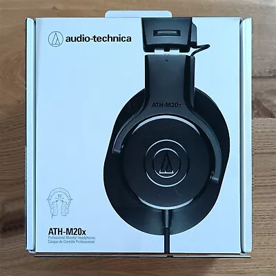 Kaufen Audio-Technica M20x Professioneller Monitor Kopfhörer Kabellos Schwarz • 40€
