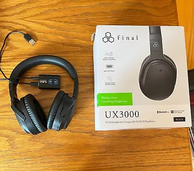 Kaufen Final Audio UX 3000 Hifi Hires Wireless Bluetooth Kopfhörer • 79€