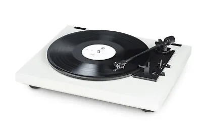 Kaufen PRO-JECT  A1 Vollautomatischer Plattenspieler Weiß + Phonovorverstärker + MM • 449€