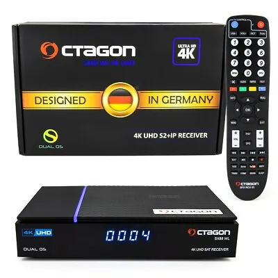 Kaufen Octagon SX88 V2 4K WL UHD Sat Receiver Linux E2 H.265 HDMI DVB-S2 WiFi WLAN NEU • 104.90€