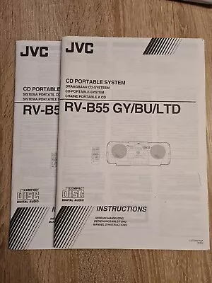 Kaufen Original JVC Bedienungsanleitung RV B 55 • 15€