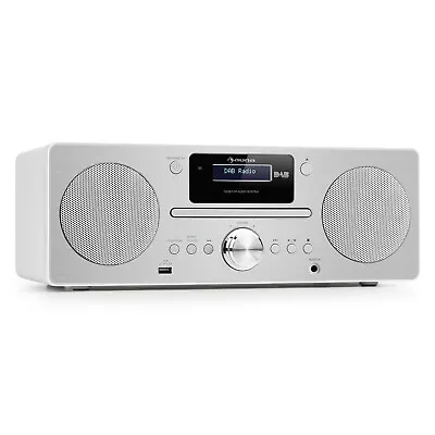 Kaufen DAB-Radio Mit CD Player Micro Stereoanlage UKW LCD Display Bluetooth USB Braun • 99.99€