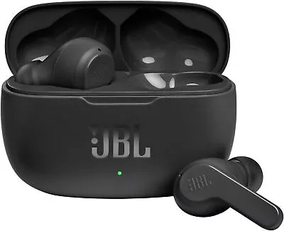 Kaufen JBL Wave 200 TWS Wireless In-Ear Bluetooth Kopfhörer Headset Schwarz Kabellos-DE • 38.07€