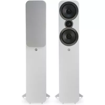 Kaufen Q Acoustics Q 3050i Boden Stehend Turm Lautsprecher Arktisch Weiß Paar Kino HiFi • 610.06€