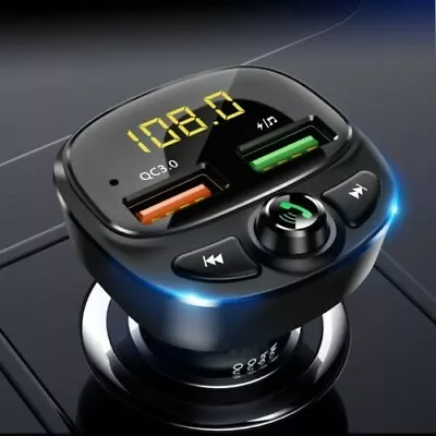 Kaufen Bluetooth Transmitter Auto Audio MP3 Player Auto Bluetooth Kfz Radio Adapter USB • 15.99€