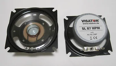 Kaufen Visaton SL 87 WPM 4Ohm IP68 8cm 80mm Breitband Lautsprecher Box Breitbänder 2087 • 13.04€