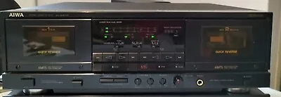 Kaufen AIWA AD-WX777 Stereo Cassette Deck Double Tape Deck *Defekt • 41€