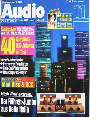 Kaufen Audio 11/92 Roksan Radius + Tabriz, Oracle Paris, Pioneer PD-95, Marantz CD-11 • 9€