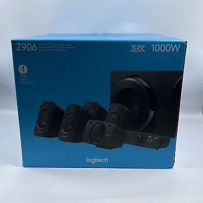 Kaufen Logitech Z906 THX 5.1 Surround-Sound-Lautsprecher – Schwarz • 291.73€