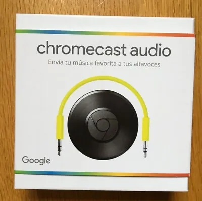 Kaufen Google Chromecast Audio Digital Media Streamer RUX-J42 WiFi  • 55€