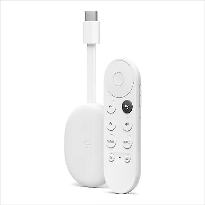 Kaufen Chromecast Mit Google TV HD Schnee, Streaming Entertainment Auf Ihrem Fernseher Mit Stimme • 62.62€