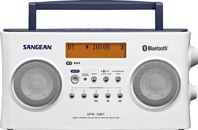 Kaufen Sangean DPR-26BT Tragbares DAB + -Digitalradio (UKW-Tuner, Bluetooth, AUX-Eingan • 62.02€