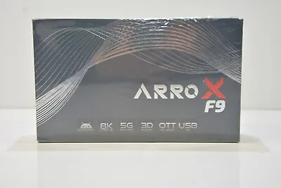 Kaufen ARROX F9 8K UHD Android 9.0 5G Dual WiFi USB 3.0 IPTV Receiver Streaming Box Neu • 127.97€
