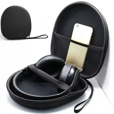 Kaufen Schale Headset Fall Kopfhörer Trage Tasche Kopfhörer Box Ohrhörer Hard Case • 9.09€