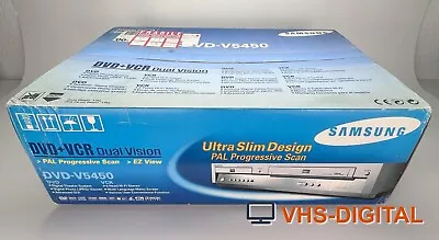 Kaufen Samsung DVD-V5450 - DVD Player + VHS Video Recorder - VCR - DVD Kombigerät • 999€