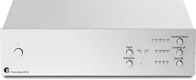 Kaufen Pro-Ject Phono Box S3 B Phono Vorverstärker Silber • 399€
