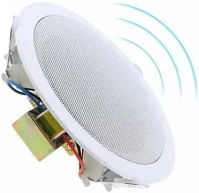 Kaufen Set 4 Stück Lautsprecher Versenkt Audio Für Decke Wand Anschlußkabel Radio 2022 • 58.43€