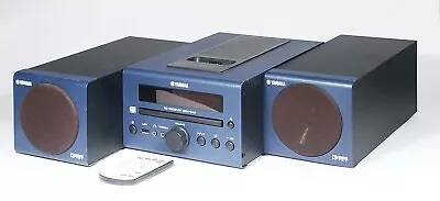 Kaufen Yamaha Crx-04 Hifi Receiver Cd-player, Usb, Ipod-anschluss, Fernbedienung, Boxen • 89€