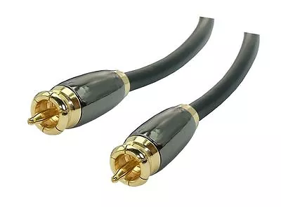 Kaufen 0,7m Subwoofer-Kabel Digital Audio Kabel Koaxialkabel 4-Fach-Abschirmung #B • 6.66€