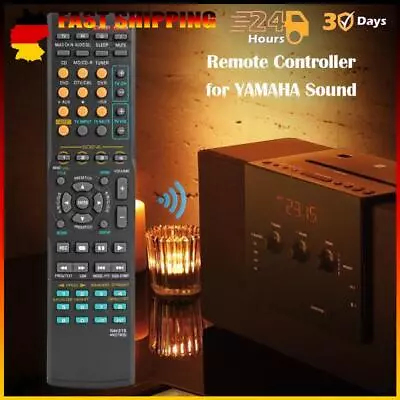 Kaufen DE  Black Universal Replacement Remote Control For Yamaha RAV315 RX-V363 RX-V463 • 7.14€