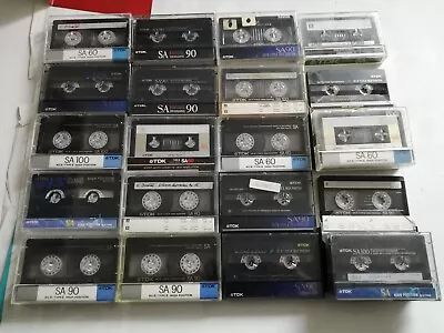 Kaufen 20x Kassette TDK SA 60 + SA 90 + SA 100 Tape MC Cassette • 34.99€