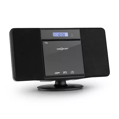 Kaufen Stereo Anlage Kompakt CD Player Wandmontage Bluetooth Radio MP3 USB Uhr CD WMA • 82.99€