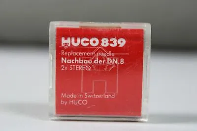 Kaufen HUCO 839 , Nachbau Der DN.8 - Plattenspielernadel Unbenutzt + OVP  - 2xStereo /6 • 34.21€