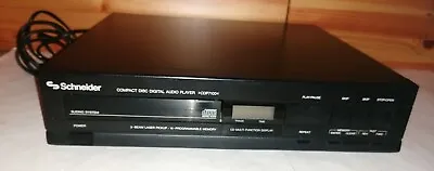 Kaufen Schneider CDP 7100 Compact Disc Digital Audio CD PLAYER 80ER Retro Vintage • 14.99€