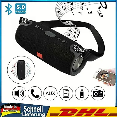 Kaufen Tragbarer Wireless Bluetooth 40W Lautsprecher Subwoofer SD Musicbox Stereo NEU • 21.35€
