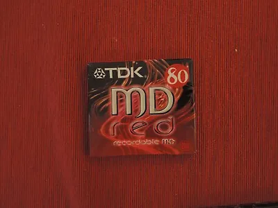 Kaufen TDK RED MD-C80REA  80 Er MD Minidisc Minidisk  • 11€