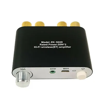 Kaufen Bluetooth Mini Digital Leistungsverstärker HiFi Stereo Audio Amp HiFi 50W + 50W • 17.97€
