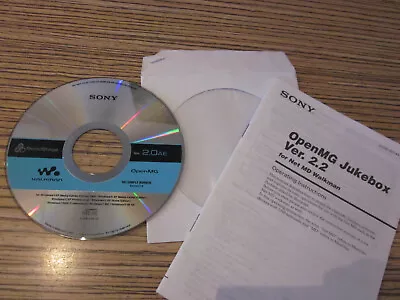 Kaufen Sonic Stage 2.0 CD Software Für  MD  Minidisc  Für Walkman Recorder   (49) • 33.99€