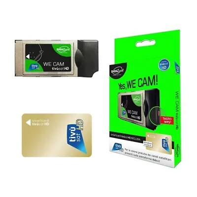 Kaufen TiVuSat DIGIQuest We CAM SmarCam HD CI+ Modul Inkl. TiVuSat Karte Aktiv • 98.90€