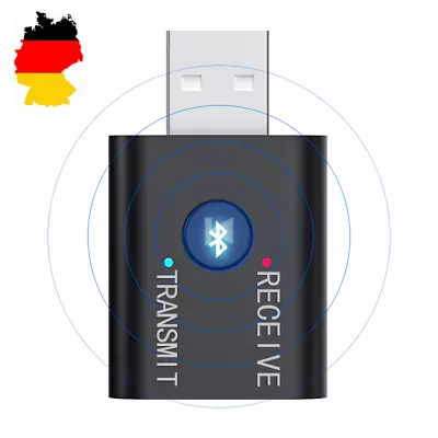 Kaufen 2-in-1 Bluetooth Adapter Transmitter Empfänger Musik TV PC Audio Sender 3.5mm • 4.99€
