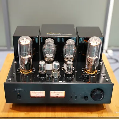 Kaufen Line Magnetic Tube Amplifier LM-508IA Integrated Power Amp 300B Class A 48W*2 • 2,680€