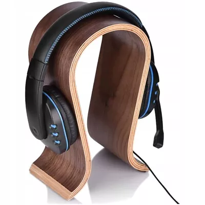 Kaufen Holz Kopfhörer Halter Kopfhörerhalter Kopfhörerständer Gaming Headset Halterung • 25.99€