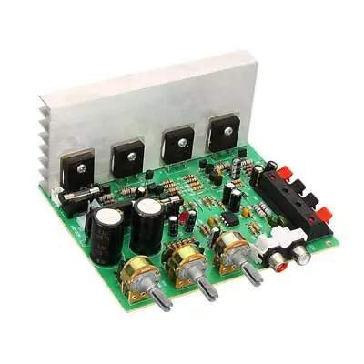 Kaufen 80W + 80W DX 206 Stereo DIY Lautsprecher Verstärker Board 4558 OP AMP AC15 22V • 18.61€