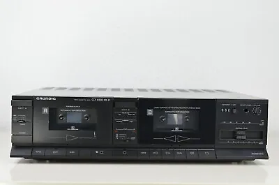 Kaufen Grundig CF8300 MKII Twin Cassette Deck Tape Kassetten Recorder Hifi Stereo • 39.99€