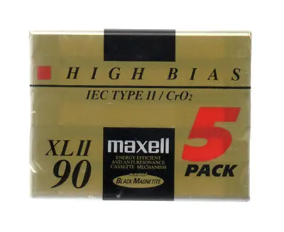 Kaufen 5 Er Pack Maxell XLII 90 Type II High MC Audio Cassette Tape Neu Verschweißt • 55€