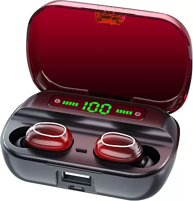 Kaufen Goscien Kabellose Ohrhörer, Kopfhörer Kabellos Immersiver Bass Sound Bluetooth 5.2 • 28.71€