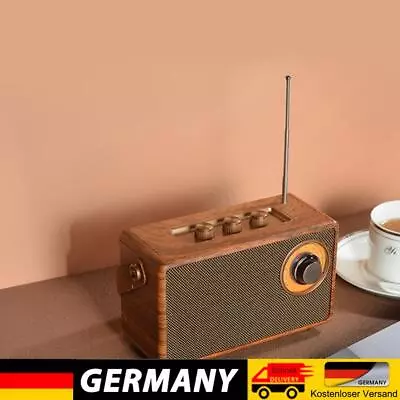 Kaufen Retro Radio Speakers Wireless Portable Radio Receiver For Outdoor Travel Camping • 32.59€