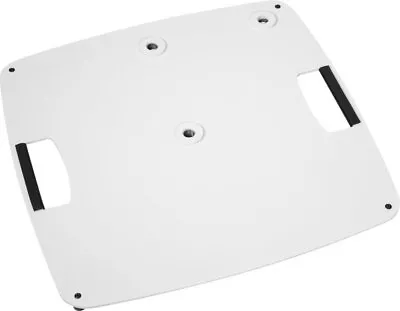 Kaufen Omnitronic BPS-3 Bodenplatte Standfuß Weiß White Box Stahl Hochständer 55x55 Cm • 135€