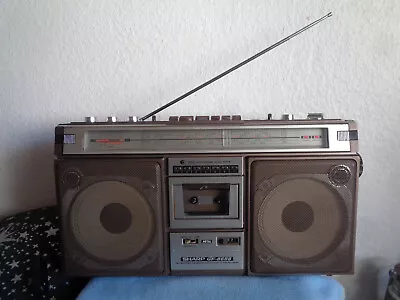 Kaufen SHARP GF-8686 Vintage Radiorecorder Boombox Ghettoblaster Kofferradio • 69€