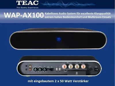 Kaufen TEAC WAP-AX100 - LAN- Und WLAN-fähiger Audio-Receiver Mit 2 X 50 W. UVP War 549€ • 99€
